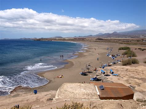 nude beaches in tenerife|La Tejita Beach .